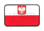 JTG Poland Flag Rubber Patch Color