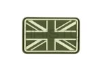 JTG Small Great Britain Flag Rubber Patch Forest