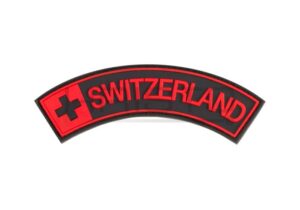 Armamat Switzerland Rubber Patch Blackmedic