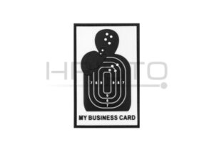 JTG My Business Card Rubber Patch SWAT