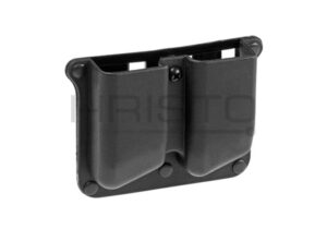 Frontline Polymer Double Pistol Mag Pouch BK