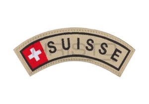 Claw Gear Suisse Tab Patch Color