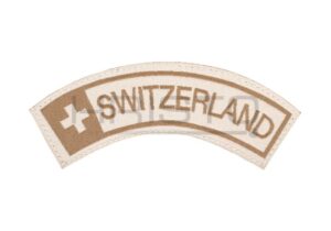 Claw Gear Switzerland Tab Patch DESERT