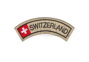 Claw Gear Switzerland Small Tab Patch Color