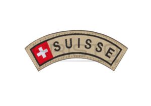 Claw Gear Suisse Small Tab Patch Color