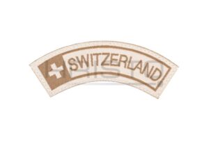 Claw Gear Switzerland Small Tab Patch DESERT