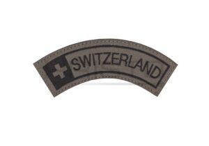 Claw Gear Switzerland Small Tab Patch RAL7013