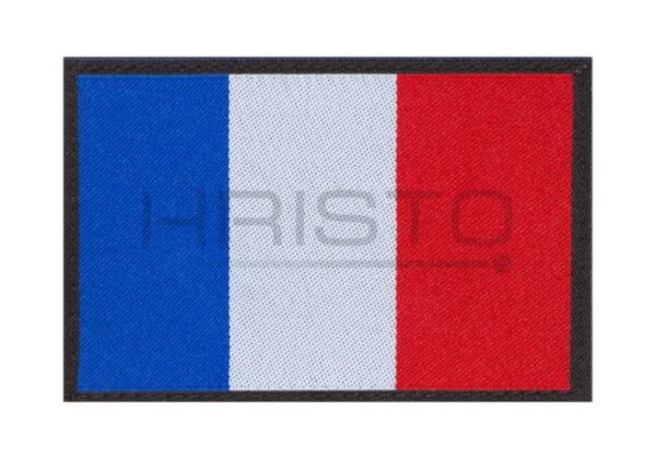 Claw Gear France Flag Patch Color