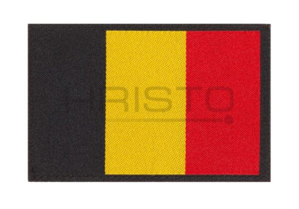 Claw Gear Belgium Flag Patch Color