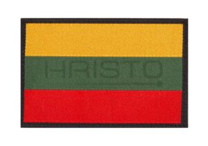 Claw Gear Lithuania Flag Patch Color