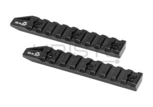 ARES airsoft 4.5 Inch Keymod Rail 2-Pack BK