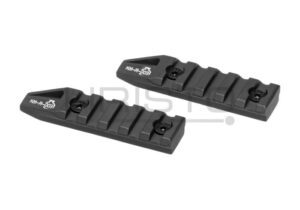 ARES airsoft 3 Inch Keymod Rail 2-Pack BK