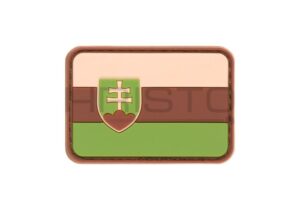 JTG Slovakia Flag Rubber Patch Multicam