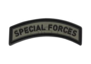 JTG Special Forces Tab Rubber Patch OD