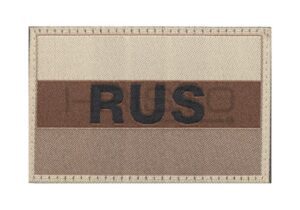 Claw Gear Russia Flag Patch DESERT