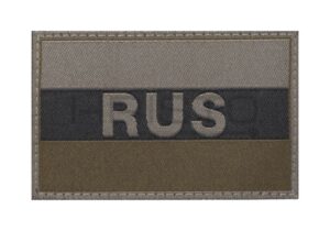 Claw Gear Russia Flag Patch RAL7013