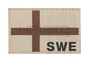 Claw Gear Sweden Flag Patch DESERT
