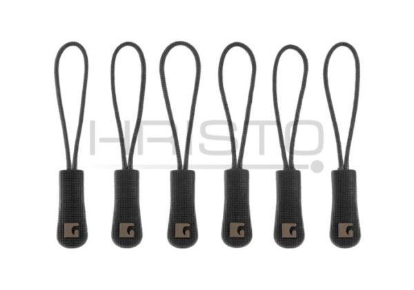 Claw Gear CG Zipper Puller Large 6-Pack BK