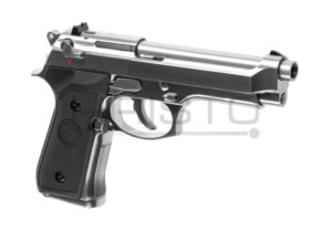 Airsoft pištolj WE M9 V2 Full Metal GBB (gas-blowback) Silver