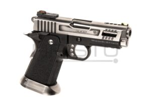 Airsoft pištolj WE Hi-Capa 3.8 Force Full Metal GBB (gas-blowback) Silver