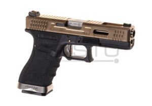 Airsoft pištolj WE G-Force 18C Metal Version GBB (gas-blowback) Gold