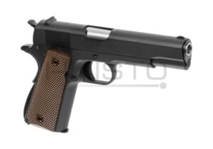 Airsoft pištolj WE M1911 Full Metal V3 GBB (gas-blowback) BK