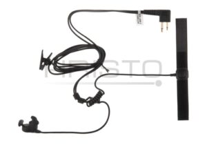 Z-Tactical Bone Conduction Headset Motorola 2-Pin Connector BK