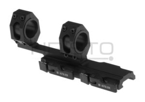 Aim-O airsoft Tactical Top Rail Extended Mount Base 25.4mm / 30mm BK