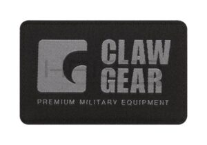 Claw Gear Claw Gear Horizontal Patch Solid Rock