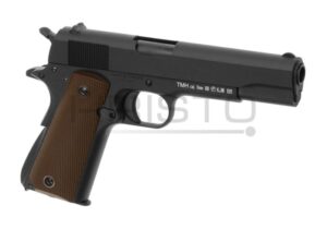 Airsoft pištolj KJ Works M1911 Full Metal GBB (gas-blowback) BK