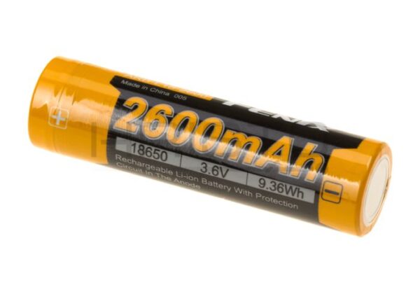 Fenix 18650 Battery 3.7V 2600mAh