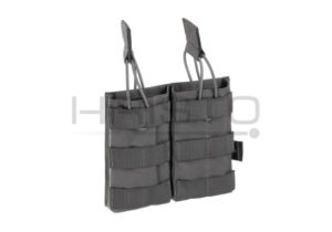 Invader Gear 5.56 Double Direct Action Mag Pouch Wolf Grey