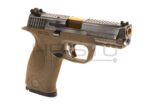 Airsoft pištolj WE WET-05 SV Gold cijev Metal Version GBB (gas-blowback) FDE