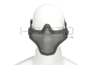 Invader Gear Steel Half Face Mask Grey