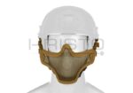 Invader Gear Steel Half Face Mask FAST Version TAN