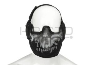 Invader Gear Steel Face Mask Death Head BK