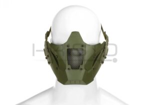 Pirate Arms Warrior Steel Half Face Mask OD