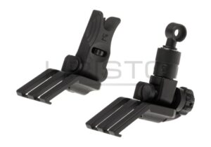 ARES airsoft Offset Flip-Up Sights Type A BK