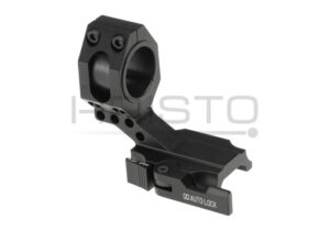 Aim-O airsoft Auto Lock Cantilever 25.4 / 30mm Tactical QD Scope Mount BK