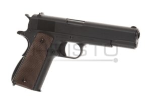 Airsoft pištolj WE Colt M1911 Full Metal GBB (gas-blowback) BK