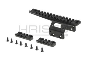 Action Army airsoft T10 Front Rail-BK