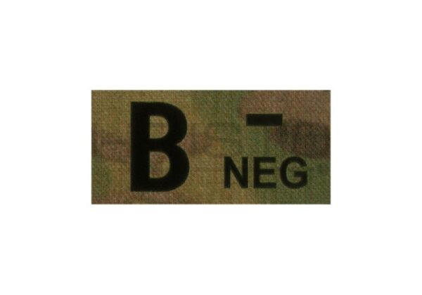 Claw Gear B Neg IR Patch Multicam