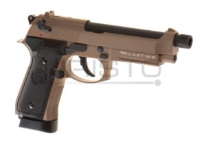 Airsoft pištolj KJ Works M9 A1 TBC Full Metal Co2 TAN
