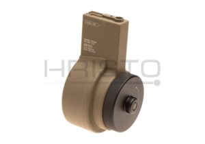 ARES airsoft Drum Mag M4 2150rds TAN