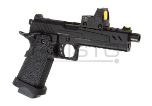Vorsk airsoft Hi-Capa 5.1 Split Slide + BDS GBB (gas-blowback) pištolj (zeleni plin)