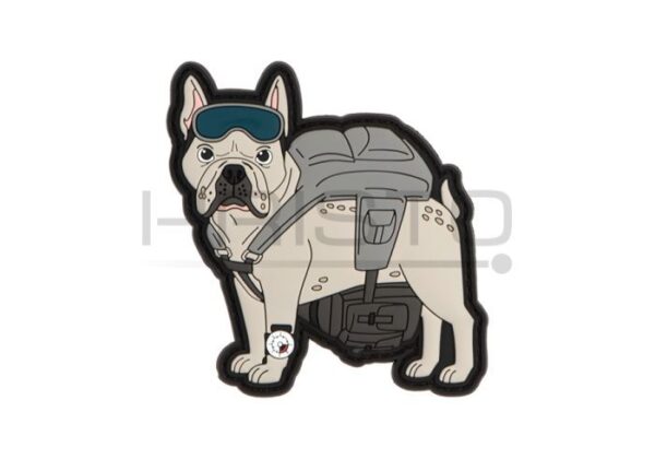 Airsoftology Frenchie - Paratrooper French Bulldog patch