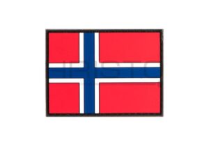 JTG Norway Flag Rubber Patch