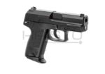 Airsoft pištolj KWA H&K USP Compact Metal Version GBB (gas-blowback) BK