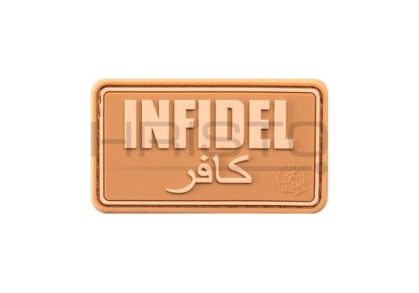 JTG Infidel Rubber Patch DESERT