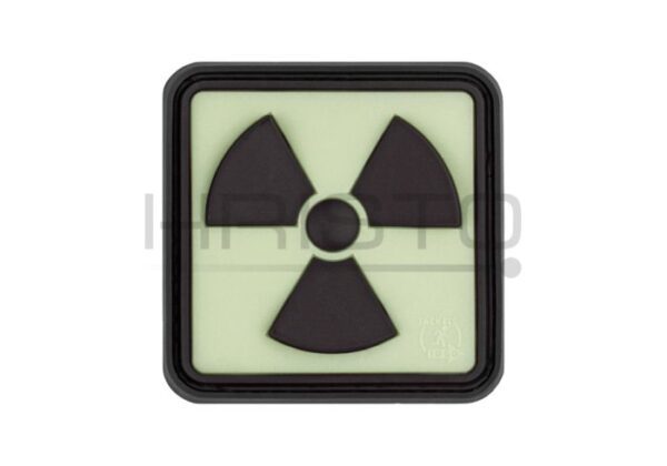 JTG Radioactive Rubber Patch Glow Back